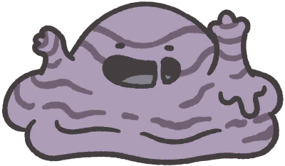 Muk en Pokémon Smile