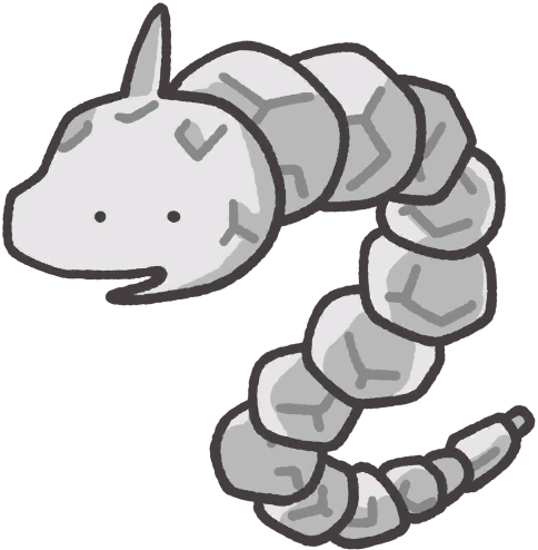 Onix en Pokémon Smile