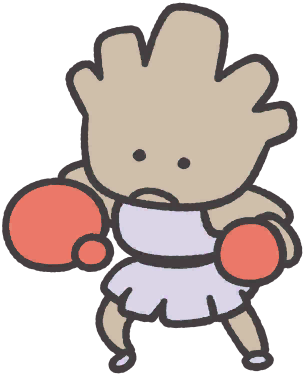 Hitmonchan en Pokémon Smile