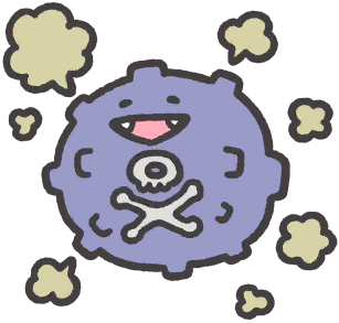 Koffing en Pokémon Smile