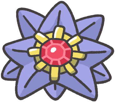 Starmie en Pokémon Smile