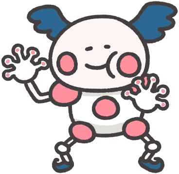 Mr. Mime en Pokémon Smile