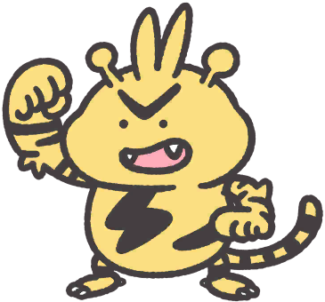 Electabuzz en Pokémon Smile