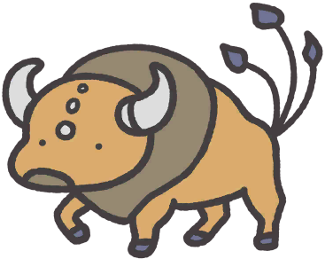 Tauros en Pokémon Smile
