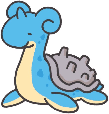 Lapras en Pokémon Smile