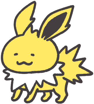 Jolteon en Pokémon Smile