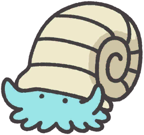 Omanyte en Pokémon Smile