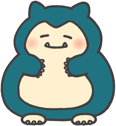 Snorlax en Pokémon Smile