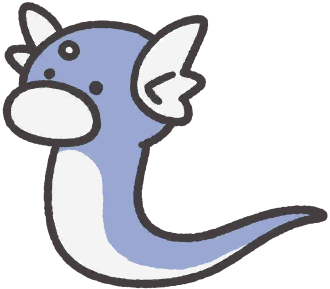 Dratini en Pokémon Smile