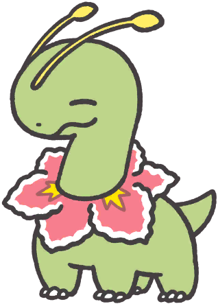 Meganium en Pokémon Smile