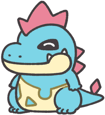 Croconaw en Pokémon Smile