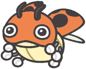 Ledyba en Pokémon Smile