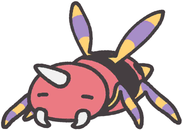 Ariados en Pokémon Smile