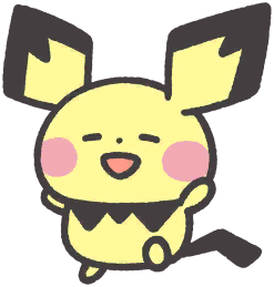 Pichu en Pokémon Smile