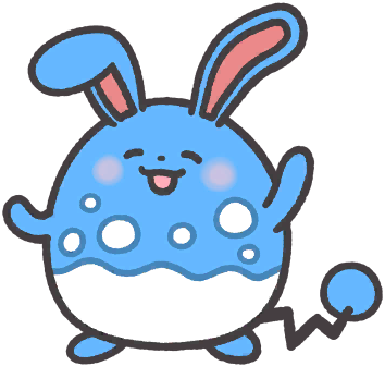 Azumarill en Pokémon Smile