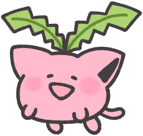 Hoppip en Pokémon Smile