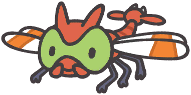 Yanma en Pokémon Smile