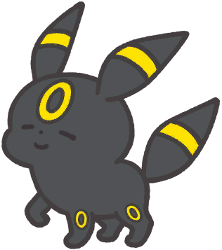 Umbreon en Pokémon Smile