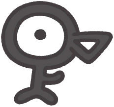Unown en Pokémon Smile