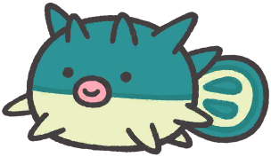 Qwilfish en Pokémon Smile