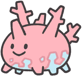 Corsola en Pokémon Smile