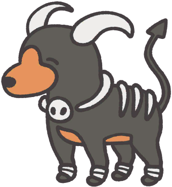 Houndoom en Pokémon Smile