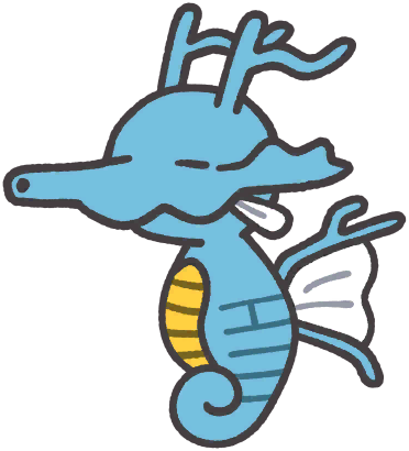 Kingdra en Pokémon Smile