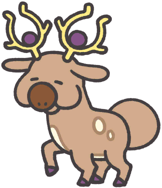 Stantler en Pokémon Smile