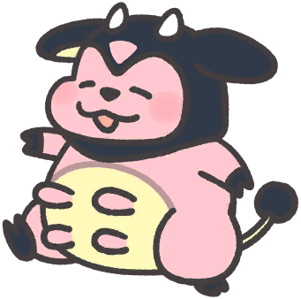 Miltank en Pokémon Smile