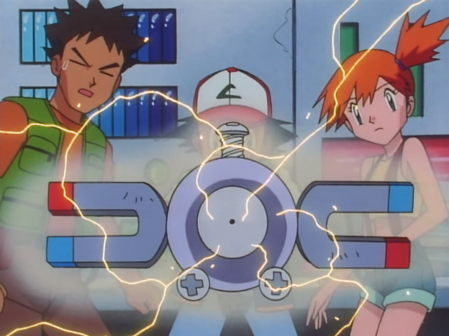 Sparks Fly for Magnemite - Indigo League