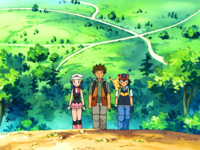 サトシとヒカリ！新たなる冒険に向かって！！ - Diamond and Pearl