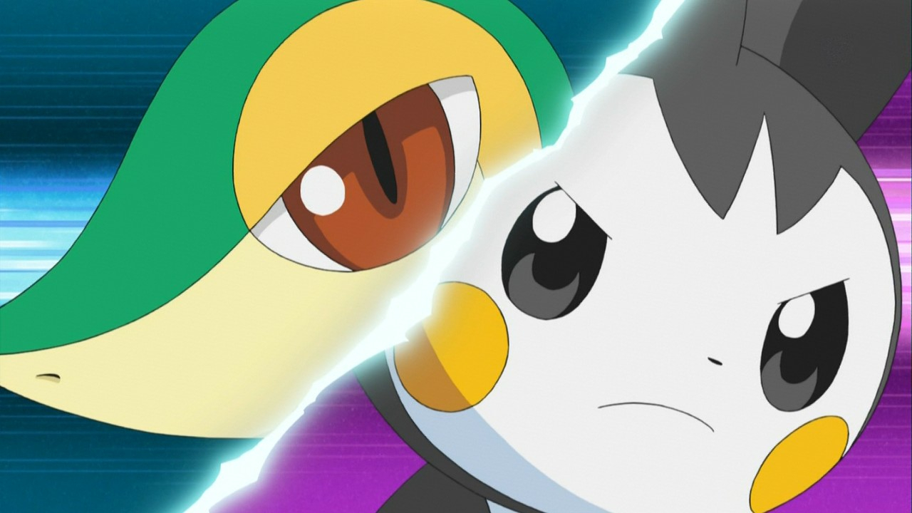 Emolga and the New Volt Switch! - Black & White