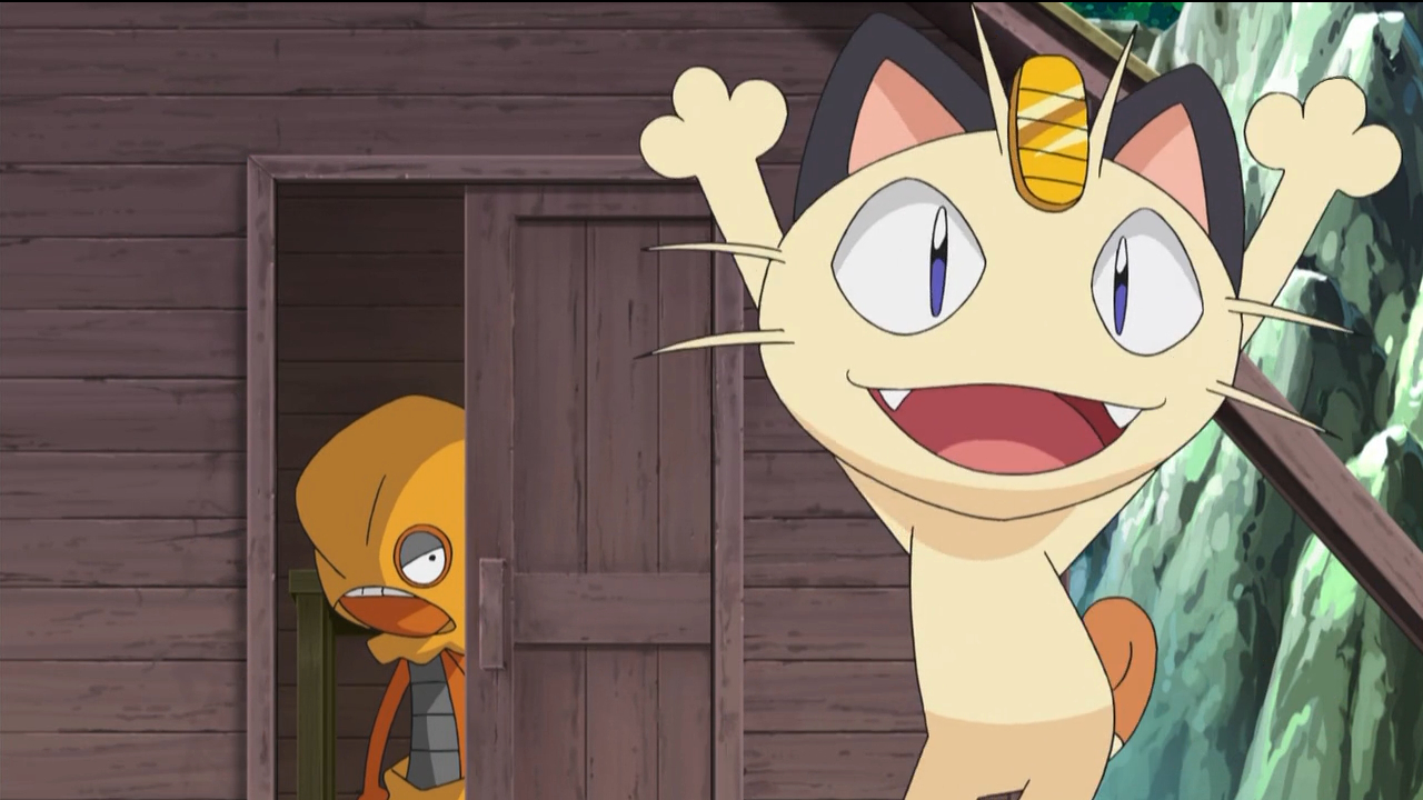 Meowth's Scrafty Tactics! - Black & White