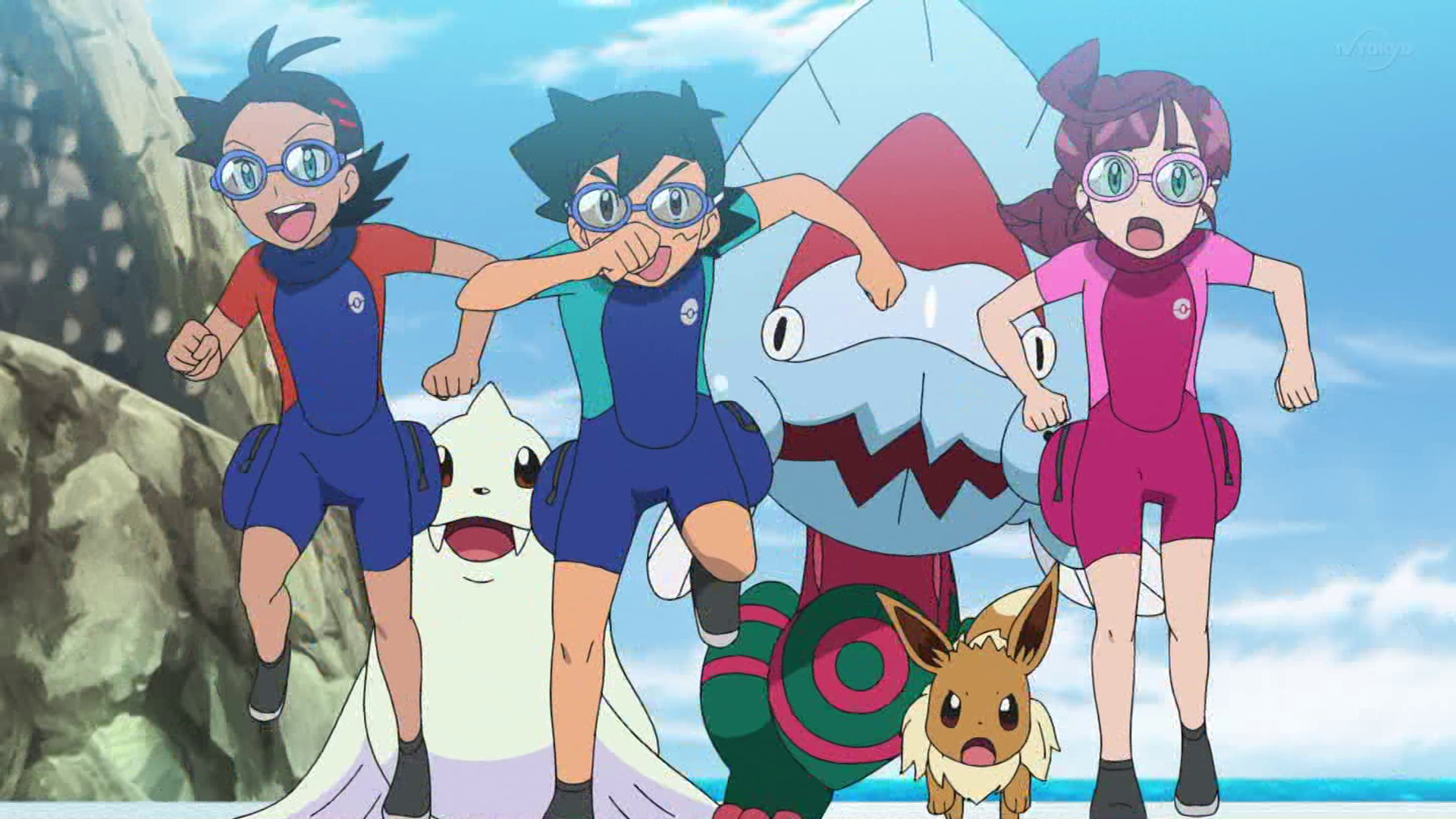 On Land, In the Sea, and to the Future! - Pokémon Master Journeys