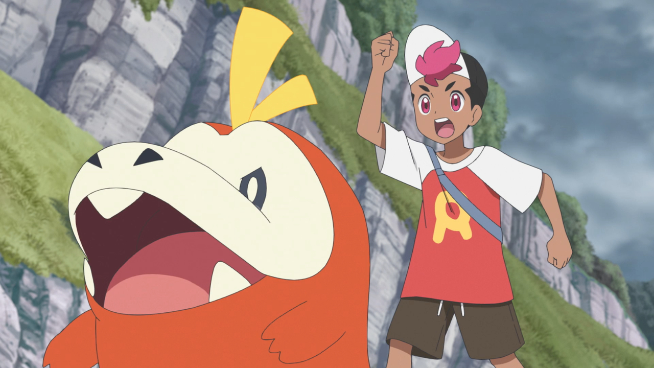 Found You, Fuecoco! - Pokémon Horizons