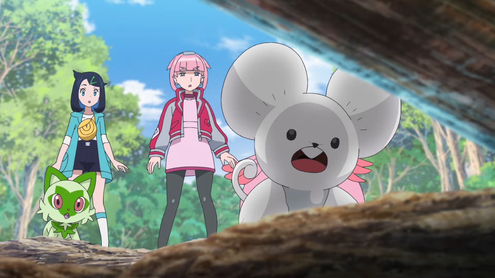 The SOS Is from Tandemaus? - Pokémon Horizons