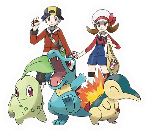 HeartGold SoulSilver Character Artwork