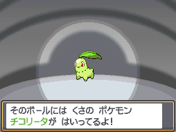 HeartGold SoulSilver Starter Selection Top Screen