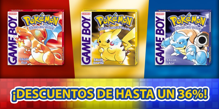 Promoción Clásicos de Pokémon en Nintendo eShop