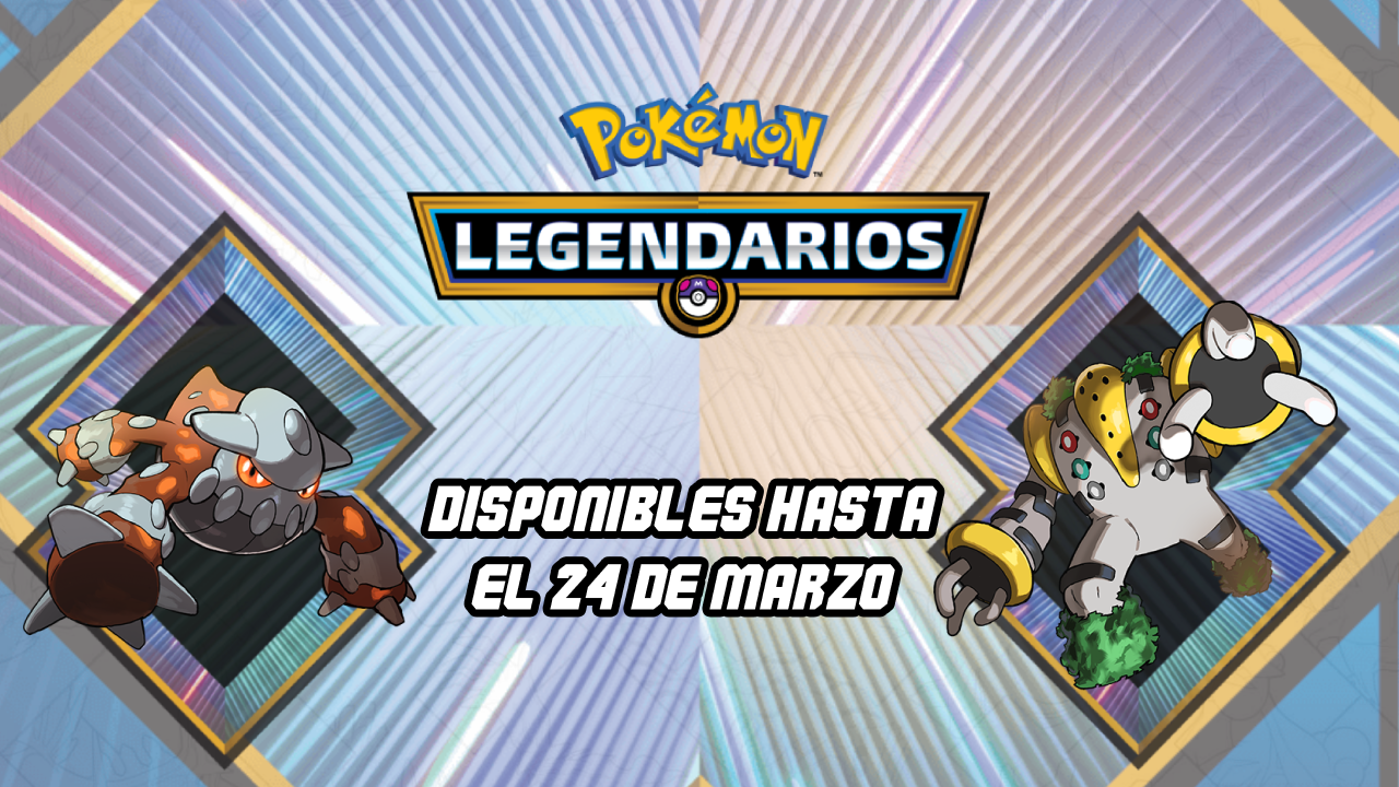 Heatran y Regigigas llegan para el Año Legendario 2018
