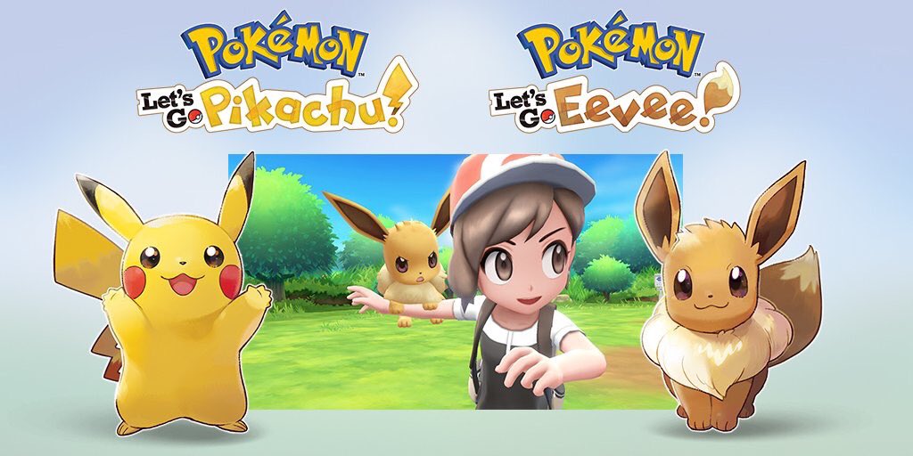 Anunciados Pokémon: Let's Go, Pikachu! y Let's Go, Eevee! para Switch