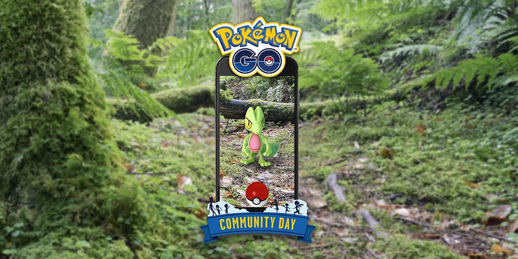 Treecko protagonizará el Día de la Comunidad de marzo