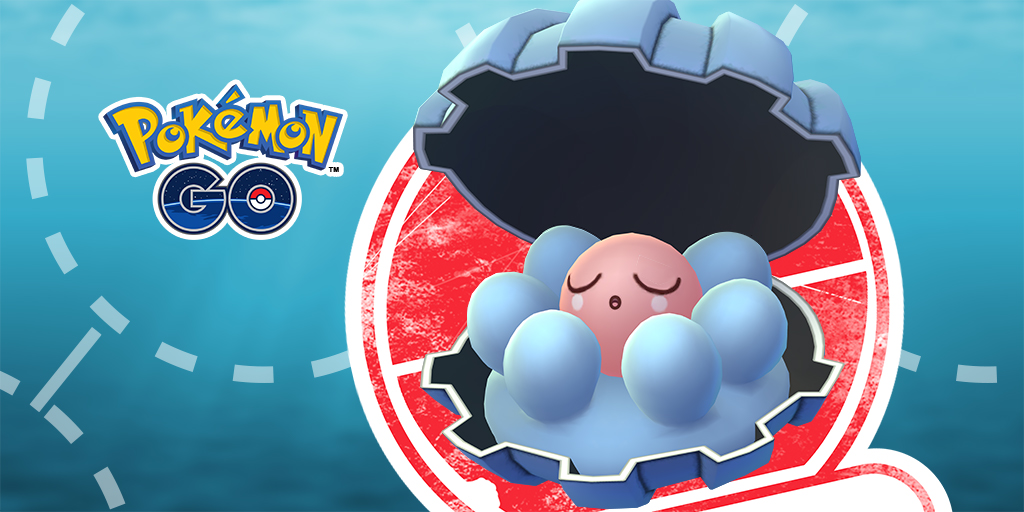 Clampearl llega a Pokémon GO mediante un evento especial